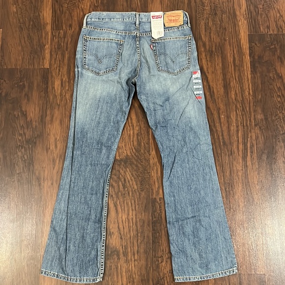 Levi’s Bootcut Blue Jeans Size: 33 NWT - Picture 4 of 9